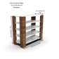 Modern Open Shoe Rack – 5 Tier Wooden Footwear Organizer (Holds 12–16 Pairs)