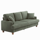 Corduroy 3-seater sofa