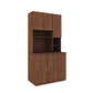 Crockery Unit – Walnut Finish