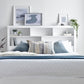 Hydraulic Lift Storage Bookcase Bed