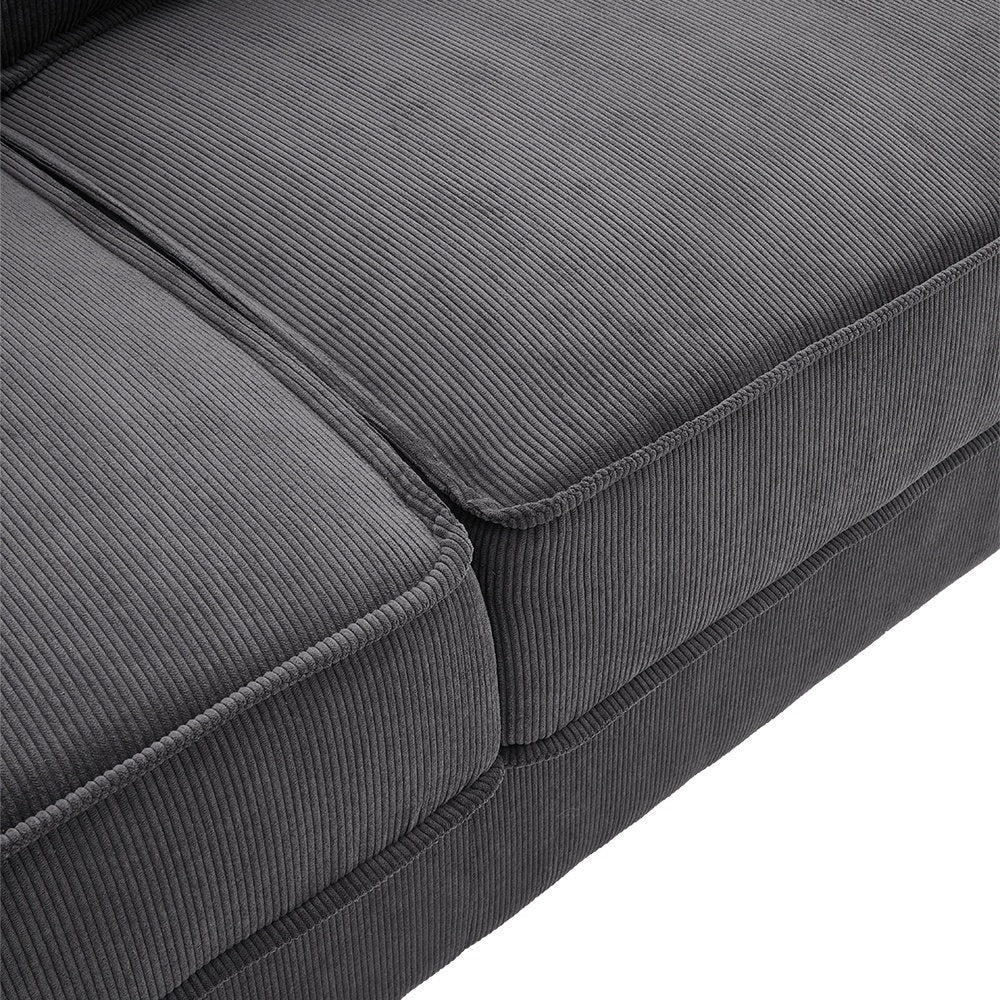 Marvita 230Cm Square Arm Sofa