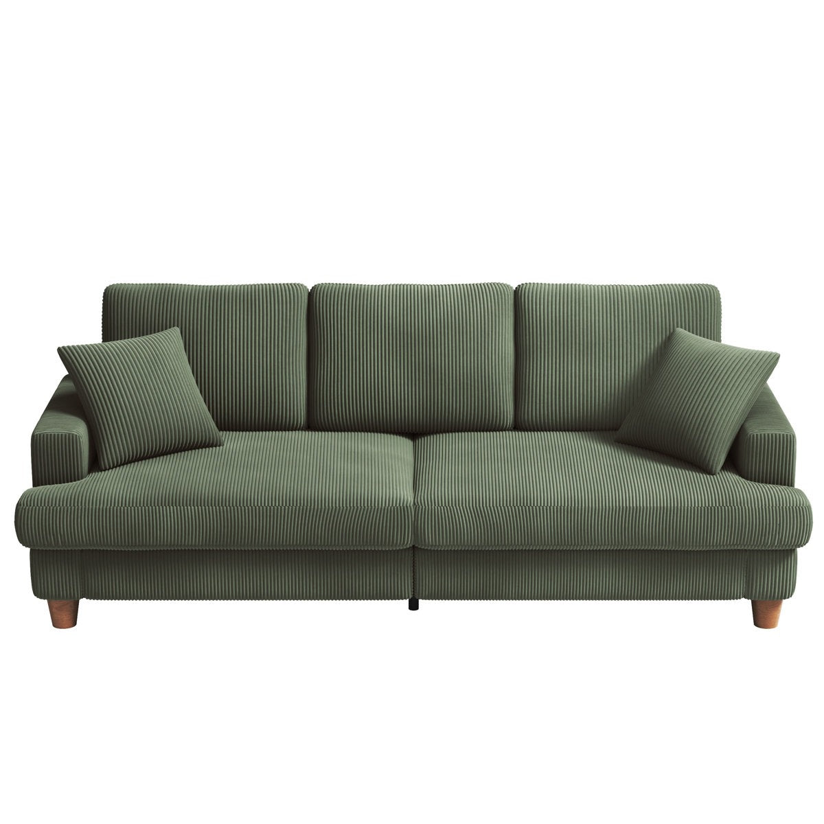 Corduroy 3-seater sofa