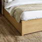Oak Haven Upholstered Ottoman Storage Bed
