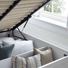 Hydraulic Lift Storage Bookcase Bed