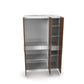 Elegant 3-Door Wooden Wardrobe with Shelves & Storage