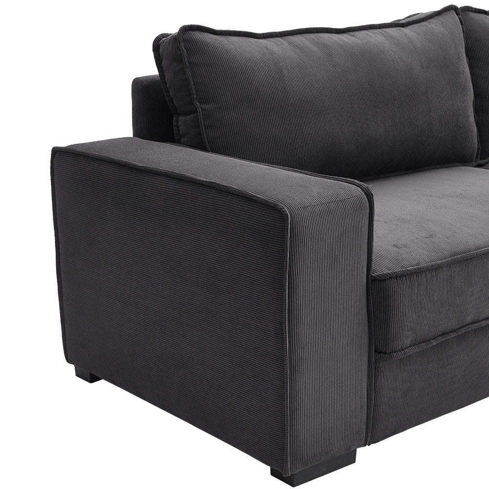 Marvita 230Cm Square Arm Sofa