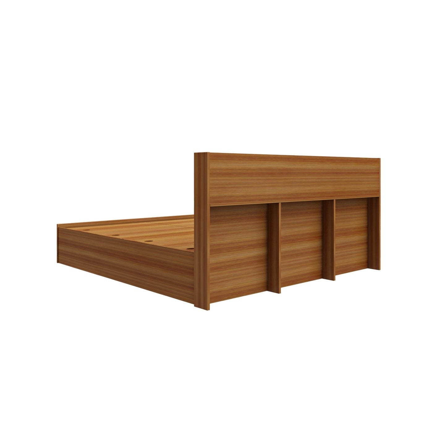 The Libra Queen Bed with Storage Headboard