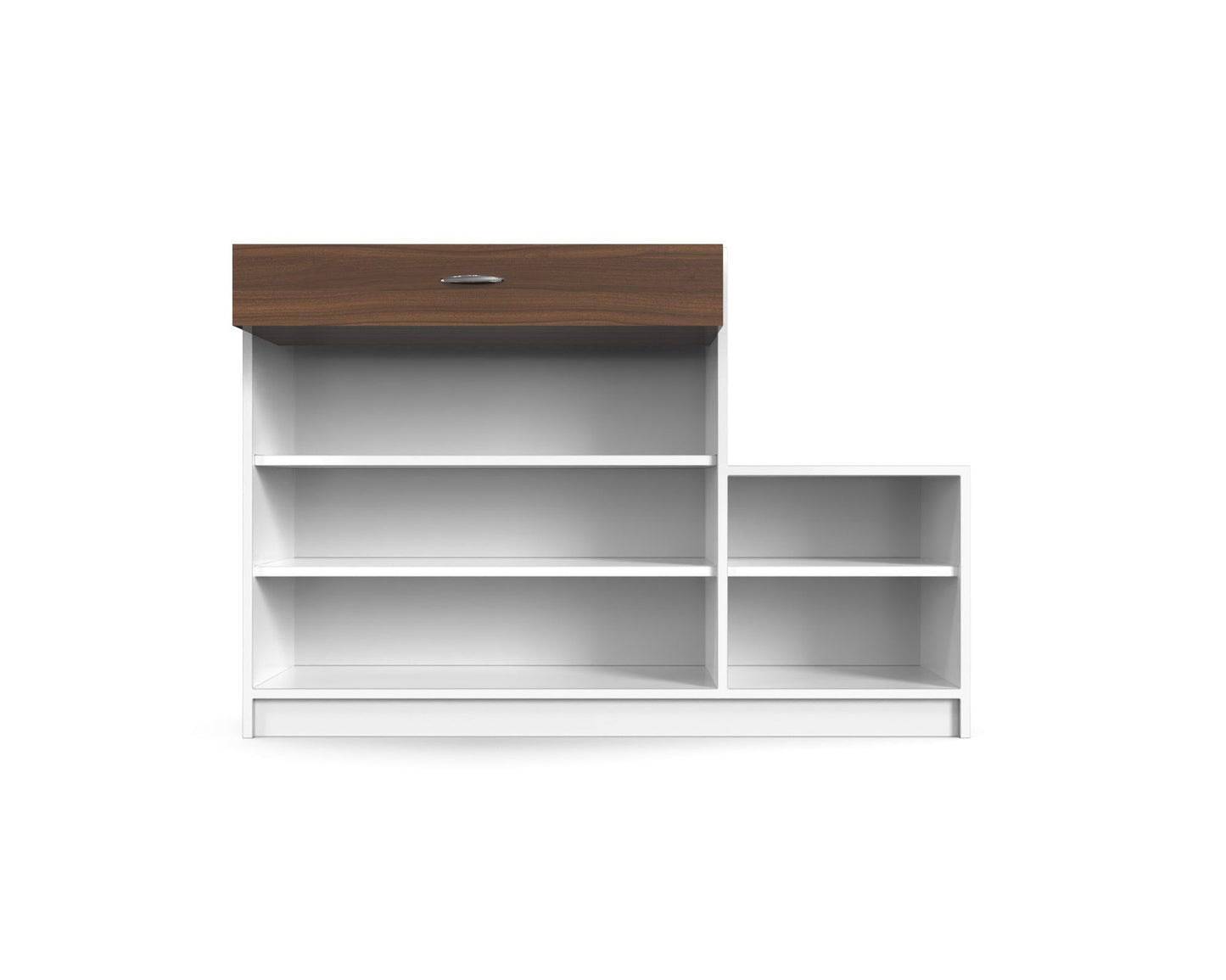 Wide Wooden Shoe Rack with Drawer & Side Shelves – Footwear Organizer (Holds 10–14 Pairs)