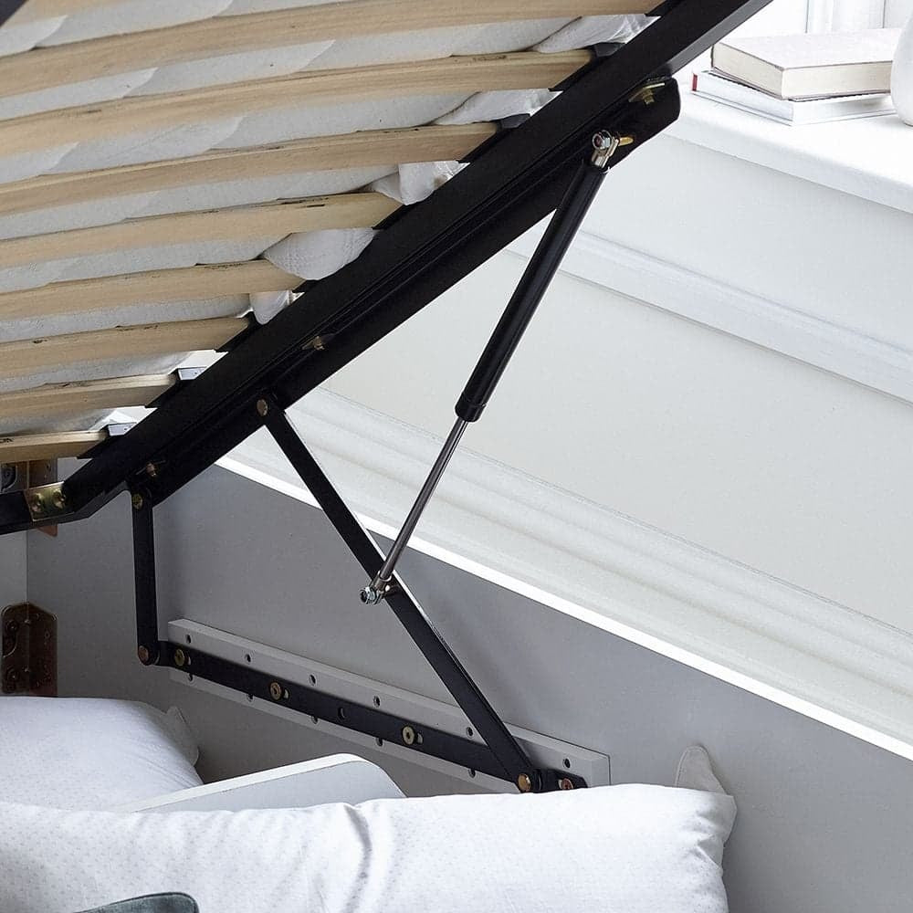 Hydraulic Lift Storage Bookcase Bed