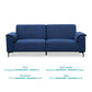 Sapphire Blue Velvet 5-Seater Sofa Set (3+1+1) – Elegant & Comfortable Living Room Furniture