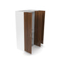 Elegant 3-Door Wooden Wardrobe with Shelves & Storage