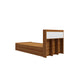 The Libra Single Bed with Storage Headboard