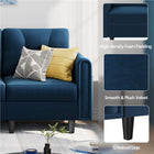 Sectional Sofa with Ottoman Reversible 3-Seater Chaise Lounge