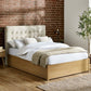 Oak Haven Upholstered Ottoman Storage Bed