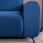 Sapphire Blue Velvet 3+1+1 Sofa Set – Luxurious Comfort & Modern Design