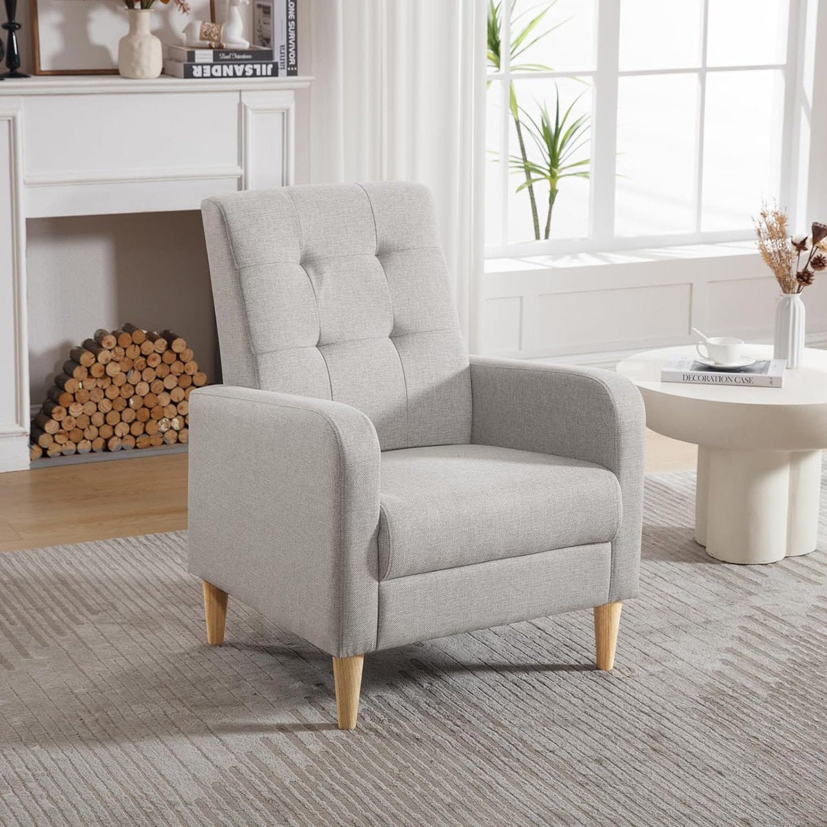 Oka Upholstered Accent Chair