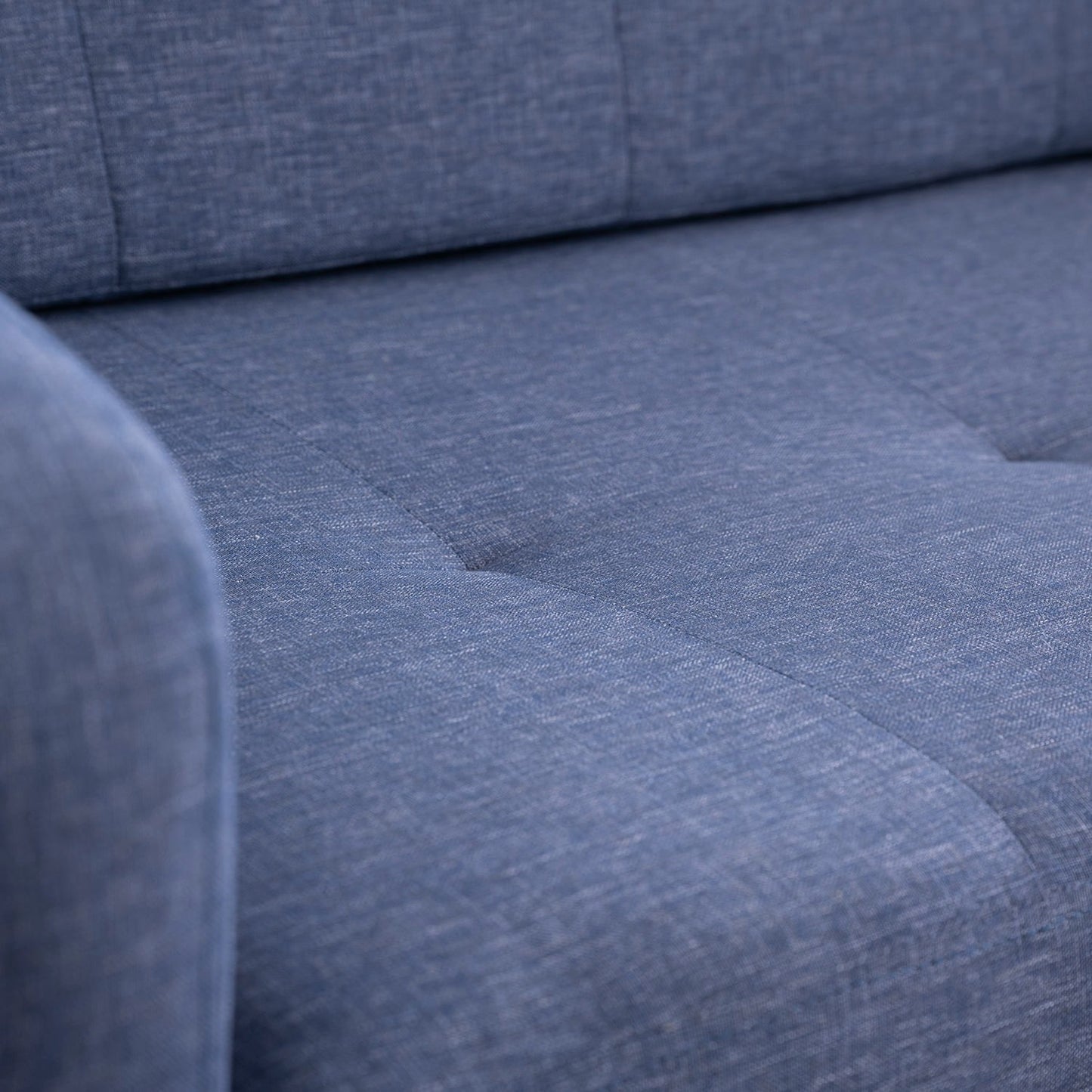 Fabric 3 Seater Sofa in Grace Denim Color