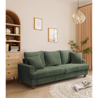 Corduroy 3-seater sofa