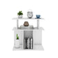 The Koda Modular End Table (White "S" Shape)