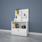 Alto Modern Side Table with Display Shelves