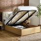 Oak Haven Upholstered Ottoman Storage Bed