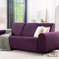 Purple Berry Fabric 3+1+1 Sofa Set – Modern Comfort & Stylish Living Room Furniture