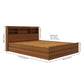 The Libra Queen Bed with Storage Headboard