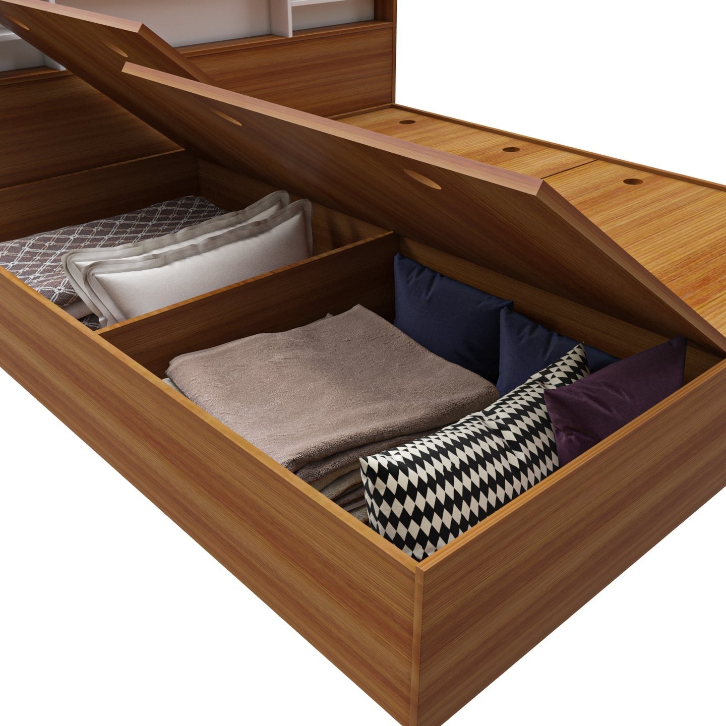 The Majestic King Bed with Box Storage