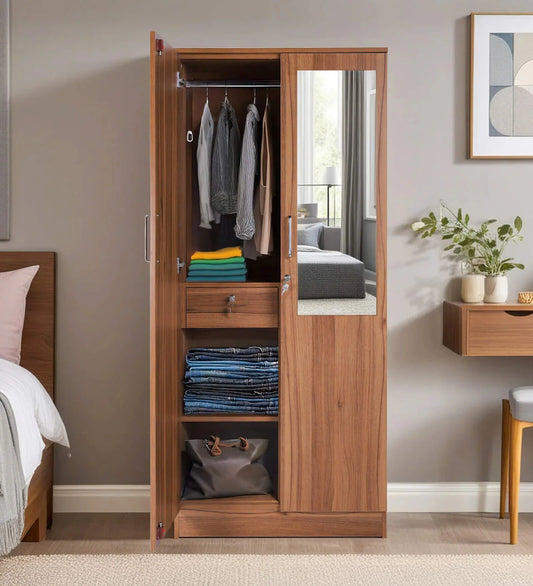 Omkarwood "Lyon Elegance" 2-Door Premium Wardrobe