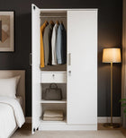 Liora 2-Door Wardrobe With  Drawer