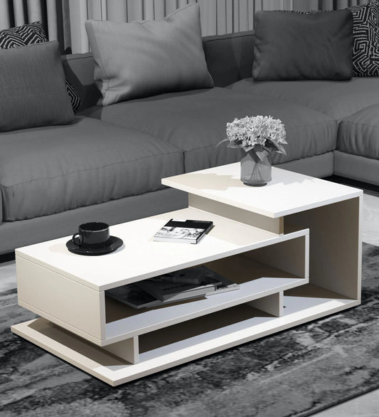 Omkarwood Livia Premium Engineered Wood Coffee Table
