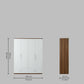 SleekAura 4-Door Engineered Wood Wardrobe