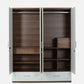 SleekAura 4-Door Engineered Wood Wardrobe