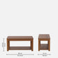 Omkarwood “LuxeEdge” Coffee Table