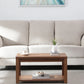 Omkarwood “LuxeEdge” Coffee Table