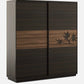 OmkarWood "Maple Luxe" Premium Sliding Wardrobe