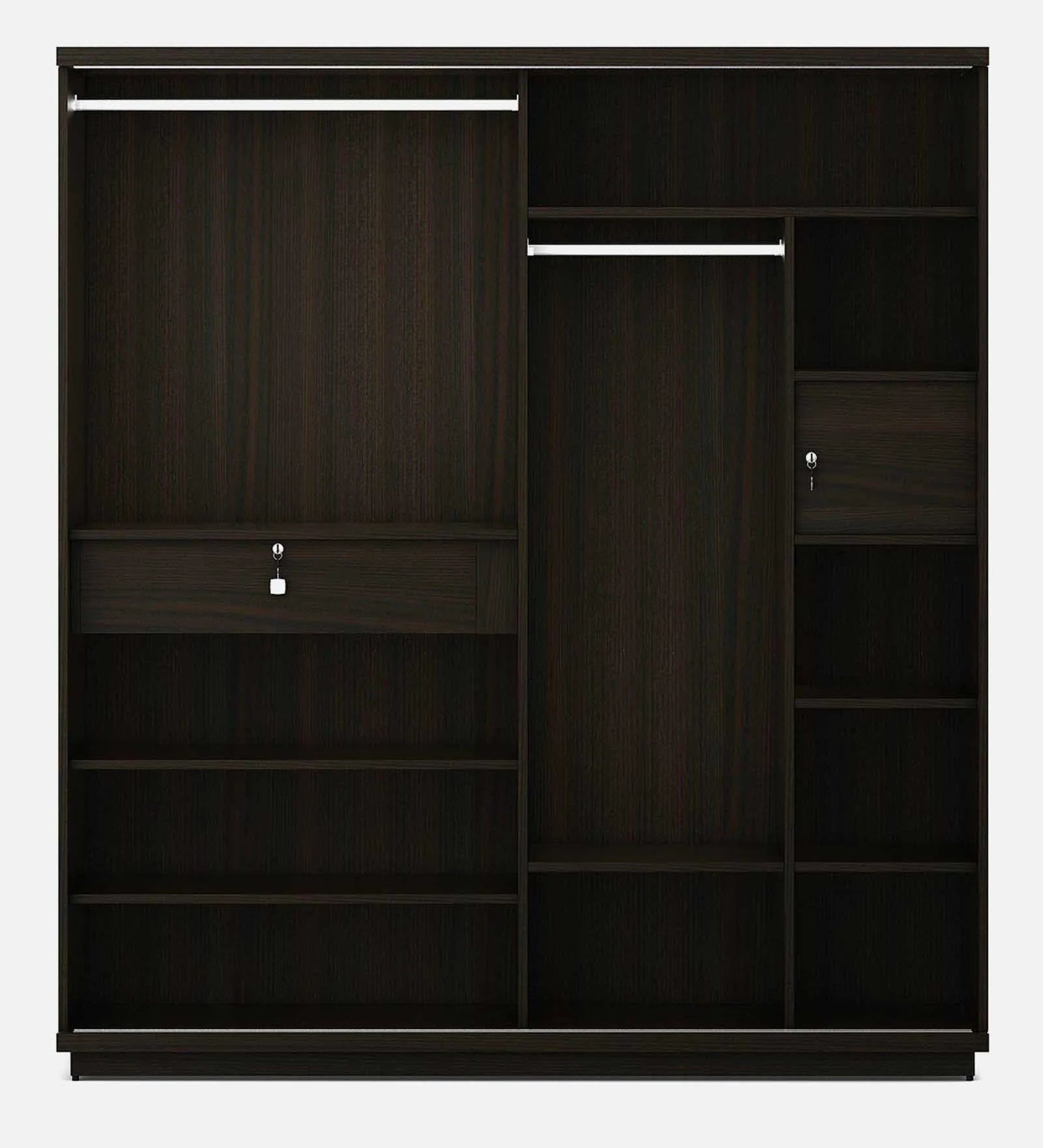 OmkarWood "Maple Luxe" Premium Sliding Wardrobe