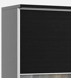 Omkarwood Zenix Premium Sliding Door Wardrobe – Wenge Melamine Finish