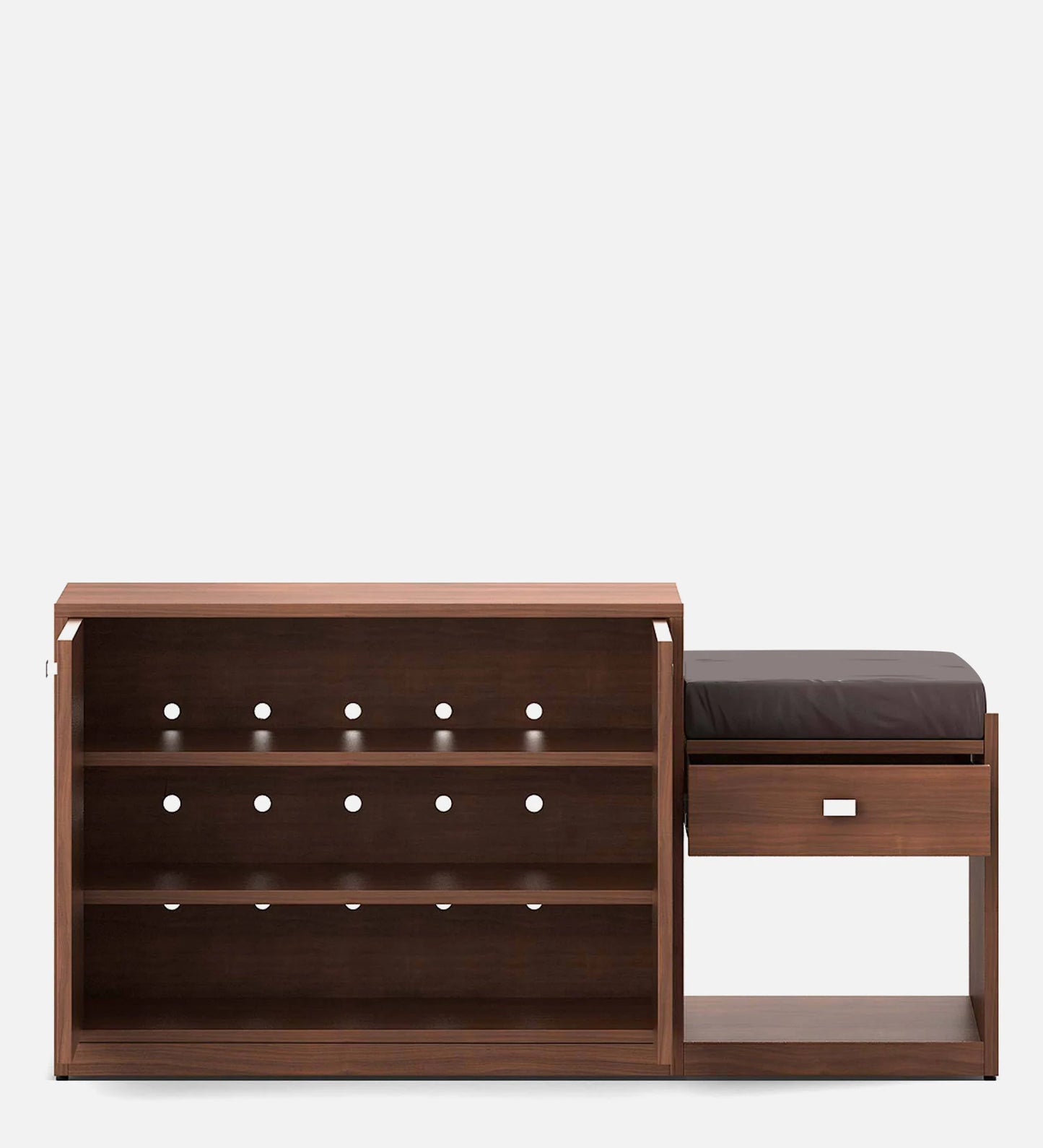 Elmora Entryway Premium Enginneredwood Shoe Cabinet & Bench