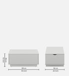 Omkarwood VERTEX Premium Engineered Wood Coffee Table