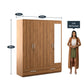 Eleganza Premium Engineered Wood Wardrobe