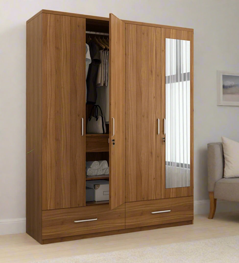 Eleganza Premium Engineered Wood Wardrobe