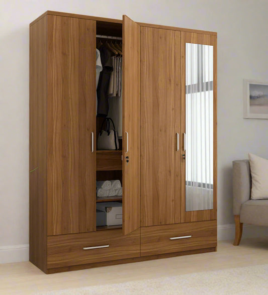 Eleganza Premium Engineered Wood Wardrobe