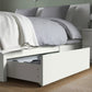 Modern Queen Size Storage Bed with Headboard