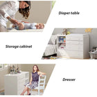 Valababy Baby Changing Table Dresser with Storage