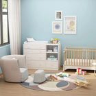 Valababy Baby Changing Table Dresser with Storage