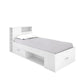 Modern Queen Size Storage Bed with Headboard