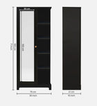 OmkarWood Noir Dressing Unit