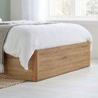 Olden Oak Ottoman Bed