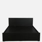 LuxeWood Platform Bed Queen Size with Box Storage